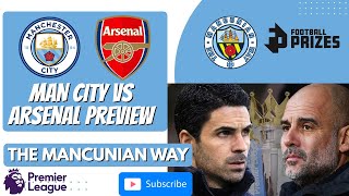 MANCHESTER CITY vs ARSENAL PREVIEW footballs12thman mcfc mancity arsenal afc football soccer [upl. by Ettolrahs]