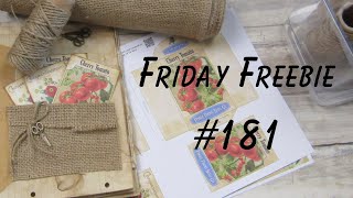 Friday Freebie 181 [upl. by Yrneh]