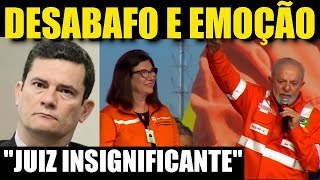 LULA ACABA COM SÉRGIO MORO E EMOCIONA PLATEIA NA TERRA DA FALIDA LAVA JATO BOLSONARISTAS SURTAM [upl. by Aneej277]