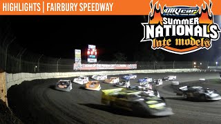 DIRTcar Summer Nationals Late Models at Fairbury Speedway June 18 2022  HIGHLIGHTS [upl. by Nerland450]