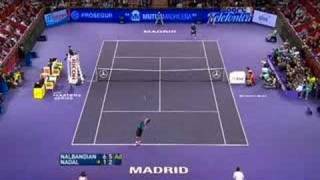 NALBANDIAN vs NADAL MADRID TMS 2007 QF [upl. by Engamrahc]