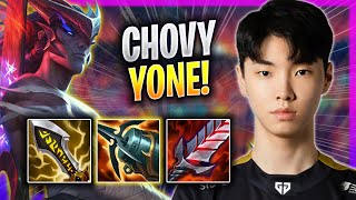 CHOVY LITERALLY GODMODE WITH YONE  GEN Chovy Plays Yone MID vs Galio  Season 2023 [upl. by Akiehs819]