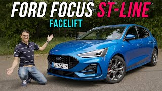 2022 Ford Focus STLine REVIEW  does the facelift strike vs Golf and Astra [upl. by Kent]