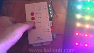 LED Controller T1000S WS2811 WS2812B [upl. by Candace]