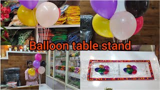 Assembling balloon table standeasy and simple decorative items [upl. by Enaira]