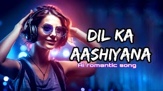 Dil Ka aashiyana hai to  Hindi romantic song  suno ai  DJ remix [upl. by Hild164]