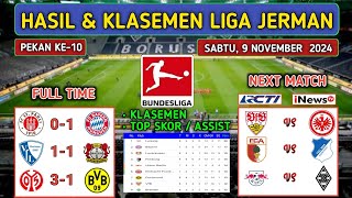 Hasil Liga Jerman Tadi Malam  PAULI vs BAYERN MUNCHEN  BOCHUM vs LEVERKUSEN  Klasemen BUNDESLIGA [upl. by Aym]