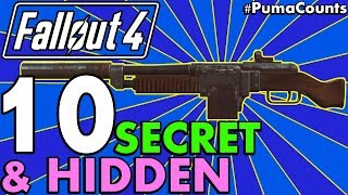 Top 10 Best Hidden or Secret Guns and Weapon Locations in Fallout 4 PumaCounts [upl. by Sivrup827]