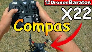 Bayangtoys X22 Te Ayudo con la Calibración de Compas Mira como se hace [upl. by Secundas]