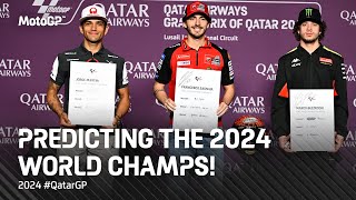 Prediction time 🔮👑  2024 QatarGP MotoGP™ Social [upl. by Lubet]