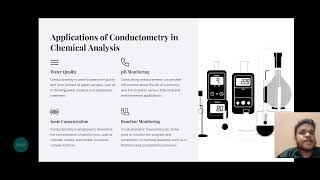 PRINCIPLE AND APPLICATION CONDUCTROMETRY BY RAJESH NAIK FROM SRIT COLLEGE ROTARIPURAM ANANTAPURAM [upl. by Anahsal]