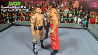 WALTER VS THE GREAT KHALI ACTION FIGURE MATCH [upl. by Akiehsat188]