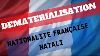 Dématérialisation de la procédure de naturalisation Française 2023 – Plateforme NATALI [upl. by Ginevra129]