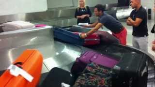 Lisbon Airport Baggage Chaos [upl. by Wilkie]