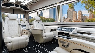 2022 Mercedes Sprinter VIP KING VAN  NEW Full Review Interior Exterior  Luxury First Class [upl. by Deedee351]