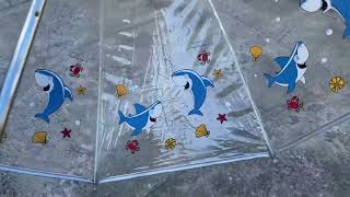 Totes Adults and Kids Clear Bubble Umbrella Review GREAT Baby Umbrella Very Solid [upl. by Chicky]