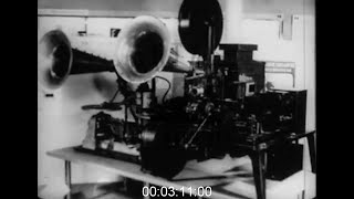 Development of Sound in Cinema 1910s1920s  Film 1032208 [upl. by Yrellam634]