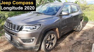 Jeep Compass Longitude 2020  Avaliação raiz [upl. by Yentyrb448]