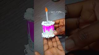 miniature cake gift box makingbirthday gift ideaschristmas giftmini cakesurprisegiftprank cake [upl. by Mihcaoj]