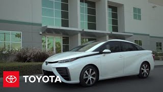 How to fuel a HYDROGEN car  Toyota Mirai 182 hp  POV drive [upl. by Francoise]