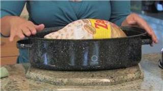 Cooking amp Kitchen Tips  How to Use a Turkey Roasting Pan [upl. by Ahsienak]