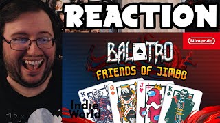 Gors quotBalatro Friends of Jimbo – Reveal Trailerquot REACTION [upl. by Rivy]