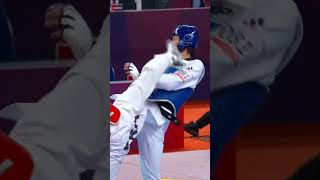 Taiyuan 2023 World Taekwondo Grand Prix  Quarter final M 58kg KOR JANG Jun vs FRA RAVET C [upl. by Aynos381]