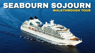 Seabourn Sojourn  Ship Tour  Full Walkthrough  4K [upl. by Schreck161]