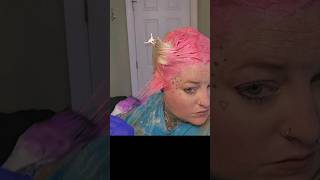 Rainbow Ombre Hair Full video on my channel [upl. by Shelbi59]