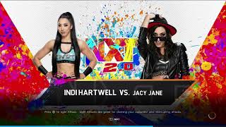 NXT Jacy Jayne vs Indi Hartwell [upl. by Shirleen148]