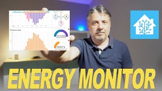 Monitorare consumo elettrico e autoconsumo con HOME ASSISTANT e SHELLY EM [upl. by Brady]