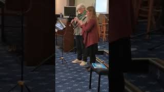 Vivienne Rigaudon Treble Recorder Duet with Anna Prasannan [upl. by Atilahs]