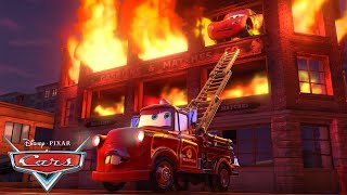 Mater Rescues Lightning McQueen  Pixars Cars Toon  Mater’s Tall Tales [upl. by Kiyohara]