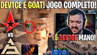 ASTRALIS TÁ QUENTE🔥 ASTRALIS vs SAW JOGO COMPLETO  BLAST Premier Spring Final 2024 [upl. by Atteuqahs]