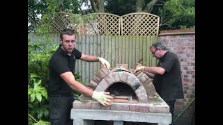 Homemade Easy Outdoor Pizza Oven DIY [upl. by Haney]