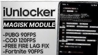 IUNLOCKER NEW UPDATE MAGISK MODULE❗UNLOCK GRAPHICS PUBGMMLCOD [upl. by Iznek944]