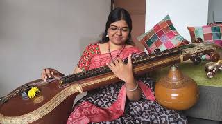 NEEKEPPUDU DAYA  ABHOGI  MAASIL VEENAI SERIES  VEENA ANJANI [upl. by Egnalos]