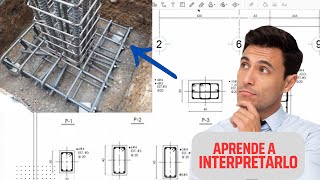 Armado de Trabes y pedestales  Como interpretarlo en plano [upl. by Zakaria146]