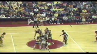 1986 IHSAA Boys Basketball Regional Finals at the Wigwam  Noblesville vs Anderson High School [upl. by Farhi308]