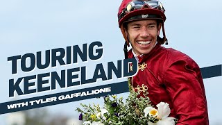 The Tyler Tour  Tyler Gaffalione takes us inside the Keeneland Jockeys Room [upl. by Anihsat]