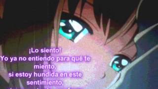 Danna Paola ft Noel Schajris quotSakura y Shaoranquot  No Es Cierto con letra [upl. by Adria23]