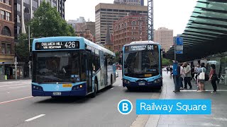 Transport for Sydney Vlog 349 Railway Square Buses [upl. by Neidhardt]