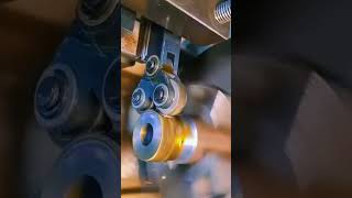 Amazing technology flywheel drilling holes thread screw copper trending [upl. by Apple]