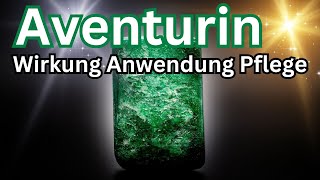 Aventurin Wirkung amp Anwendung als Heilstein 💎 Kristall [upl. by Benjamen]