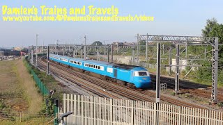 Settle to Carlisle amp Tyne Valley Midland Pullman HST at Finedon Road Wellingborough 11th May 2024 [upl. by Kcirdderf]