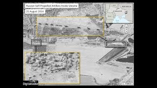 NATO releases satellite imagery showing Russian combat troops inside Ukraine 28 AUG 2014 [upl. by Mita]