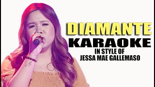 DIAMANTE KARAOKE IN STYLE OF JESSA MAE GALLEMASO CONTEST PIECE TANGHALAN NG KAMPEON [upl. by Iroc]