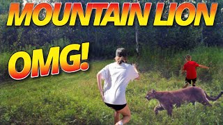 MOM amp SON CONFRONT MOUNTAIN LION AT PLEASANTON RIDGE  AUSTIN CAH [upl. by Aznaed]