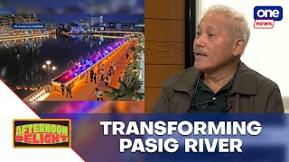 Urban planner discusses plans for Pasig River Esplanade [upl. by Eartha]