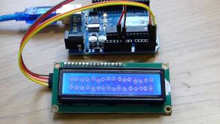 How to Connect an I2C Lcd Display to an Arduino Uno Tutorial [upl. by Hannavas327]